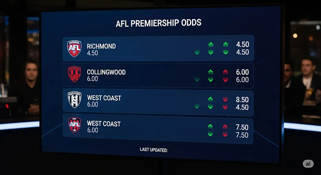 Understanding the Odds to Win AFL Premiership Winner